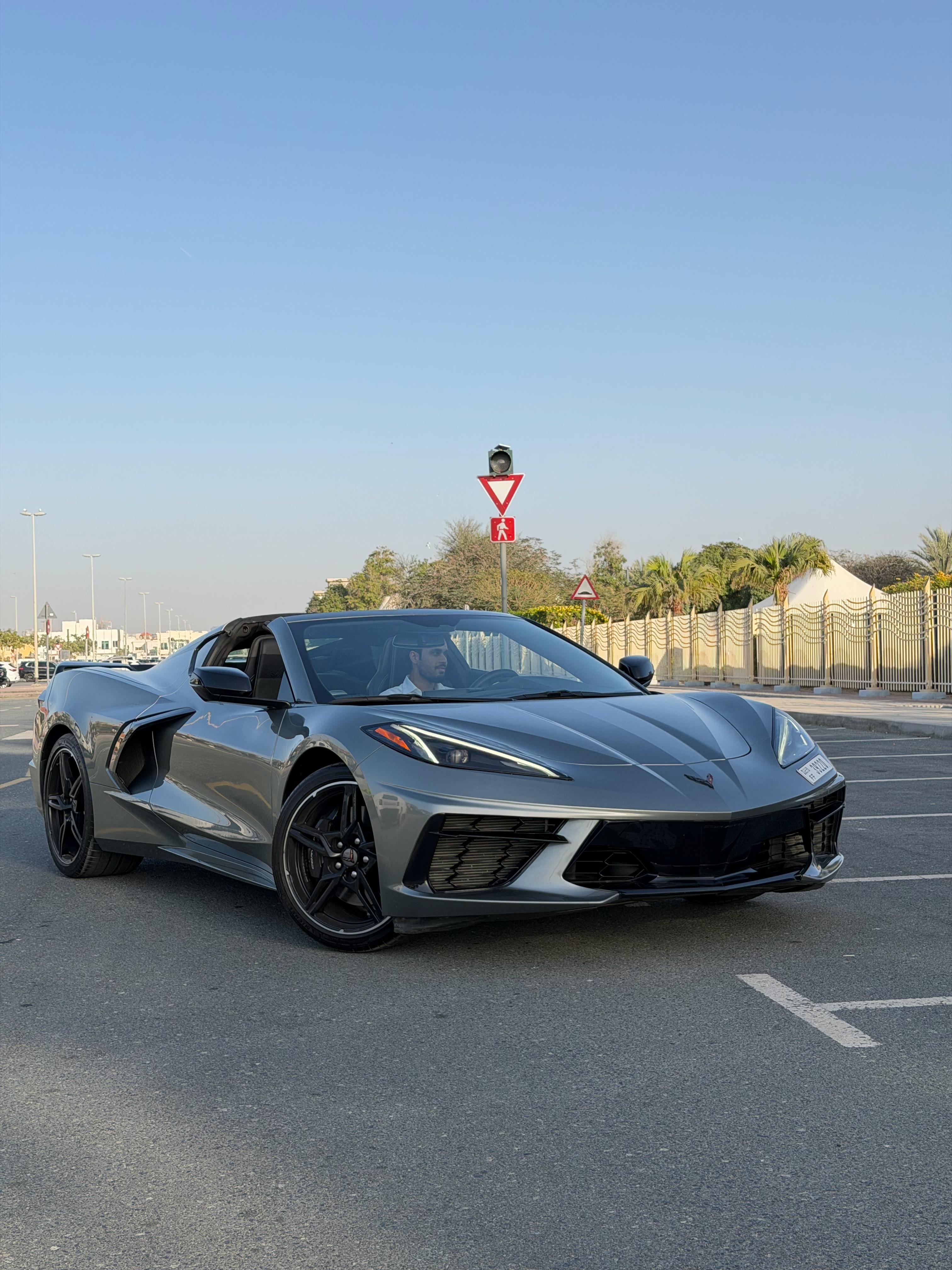 Rent Chevrolet Corvette GREY 2023 in Dubai , UAE 