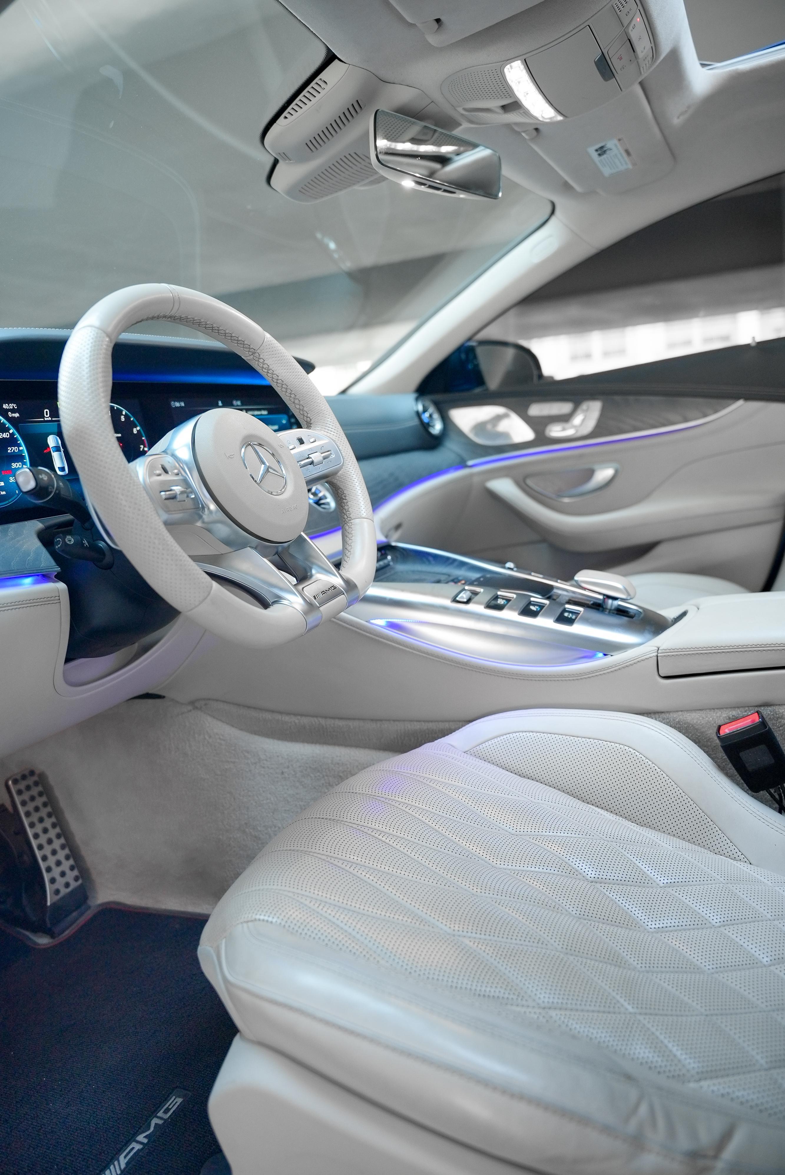 Rent Mercedes-Benz Gt BLUE 2020 in Dubai , UAE 