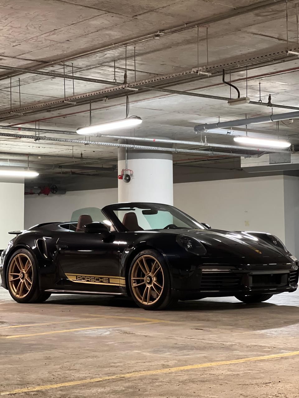 Rent Porsche 911 Turbo s BLACK 2023 in Dubai , UAE 