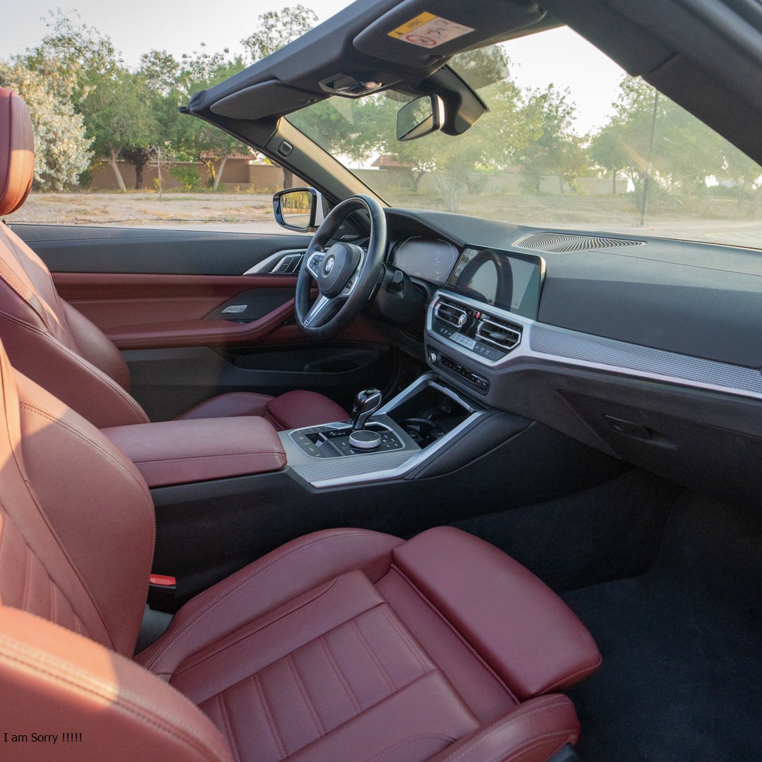 Rent Bmw Series 4 WHITE 2024 in Dubai , UAE 