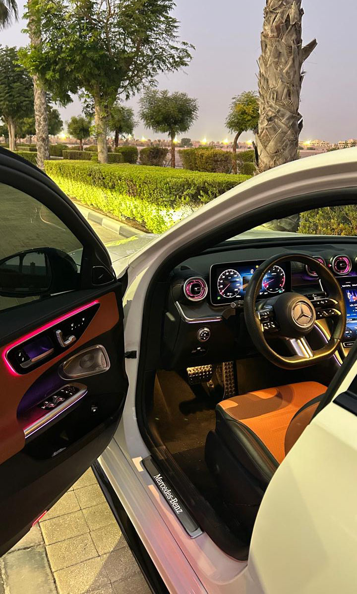 Rent Mercedes-Benz C-class WHITE 2024 in Dubai , UAE 