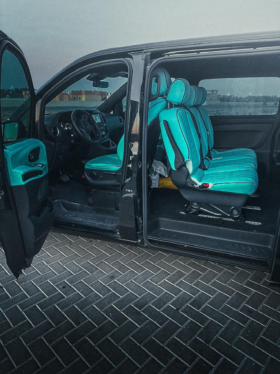 Rent Mercedes-Benz V-class BLACK 2023 in Dubai , UAE 