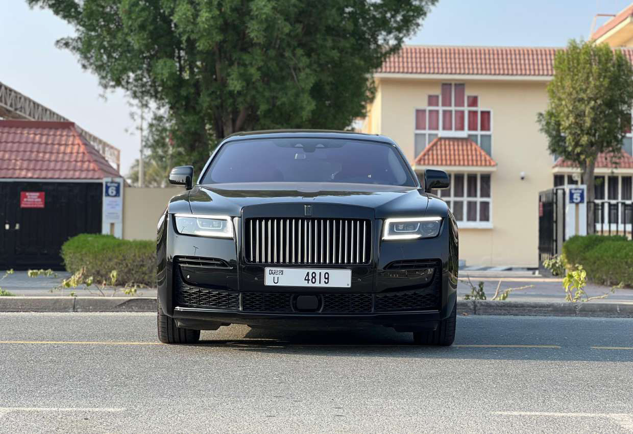 Rent Rolls-Royce Ghost BLACK 2023 in Dubai , UAE 