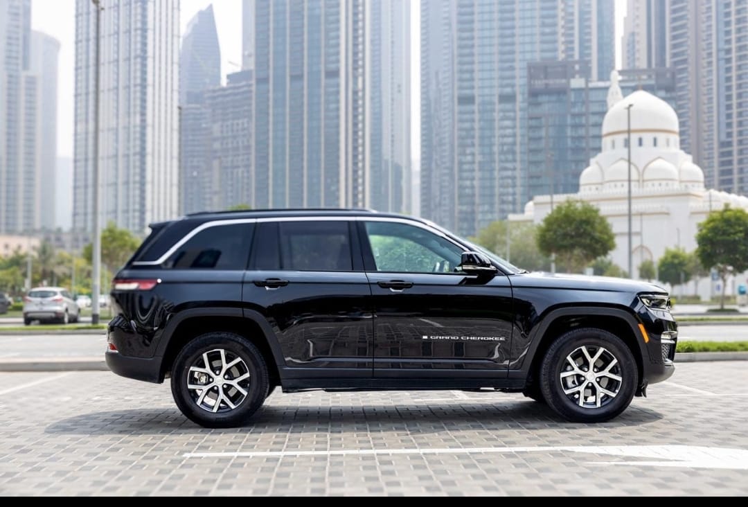 Rent Jeep Cherokee BLACK 2025 in Dubai , UAE 