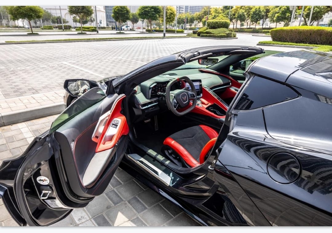 Rent Chevrolet Corvette BLUE 2024 in Dubai , UAE 