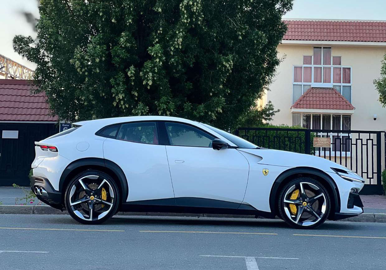 Rent Ferrari Purosangue WHITE 2024 in Dubai , UAE 