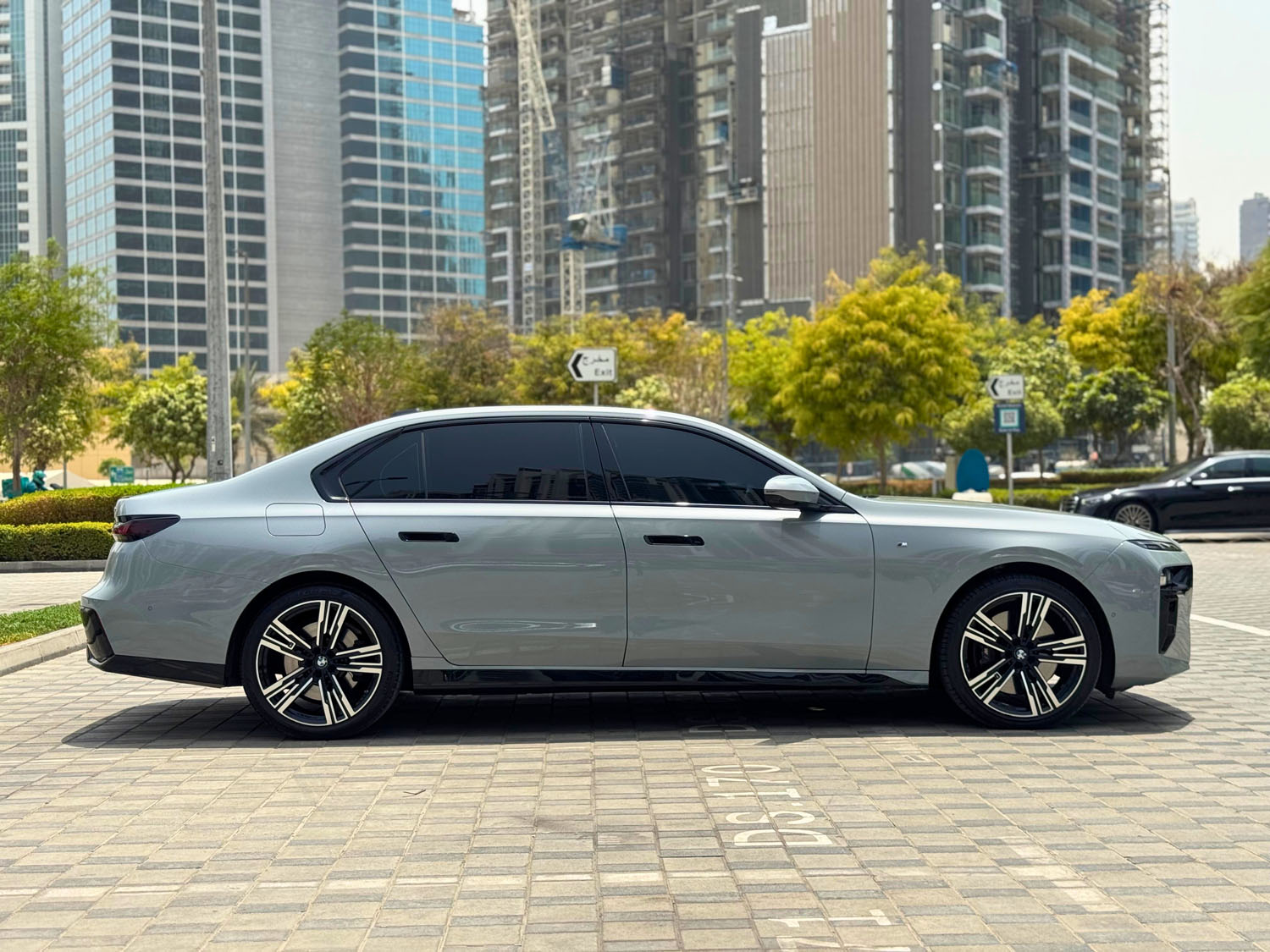 Rent Bmw Series 7 GREY 2024 in Dubai , UAE 