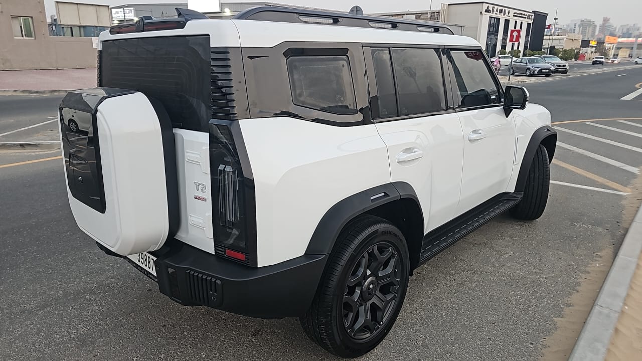 Rent Jetour T2 WHITE 2026 in Dubai , UAE 