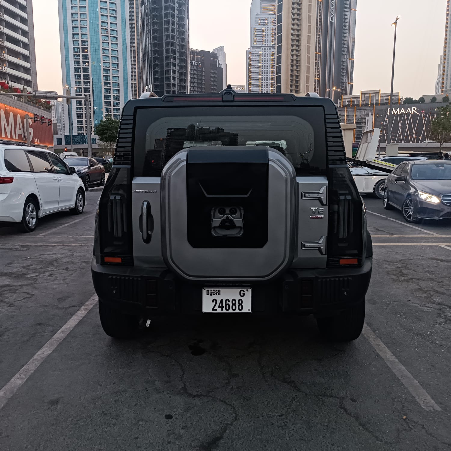 Rent Jetour T2 GREY 2025 in Dubai , UAE 