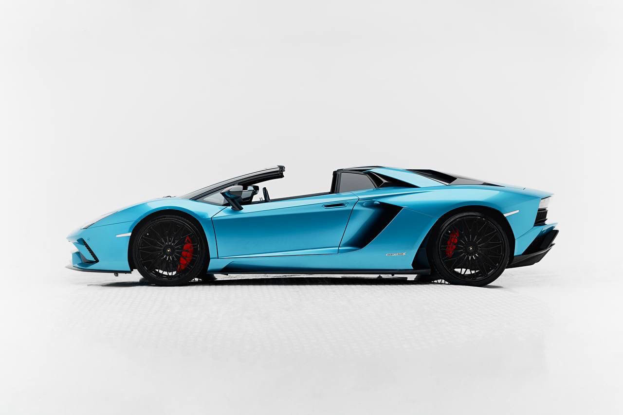 Rent Lamborghini Aventador S BLUE 2023 in Dubai , UAE 