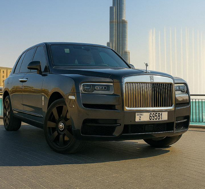 Rent Rolls-Royce Cullinan GREY 2024 in Dubai , UAE 