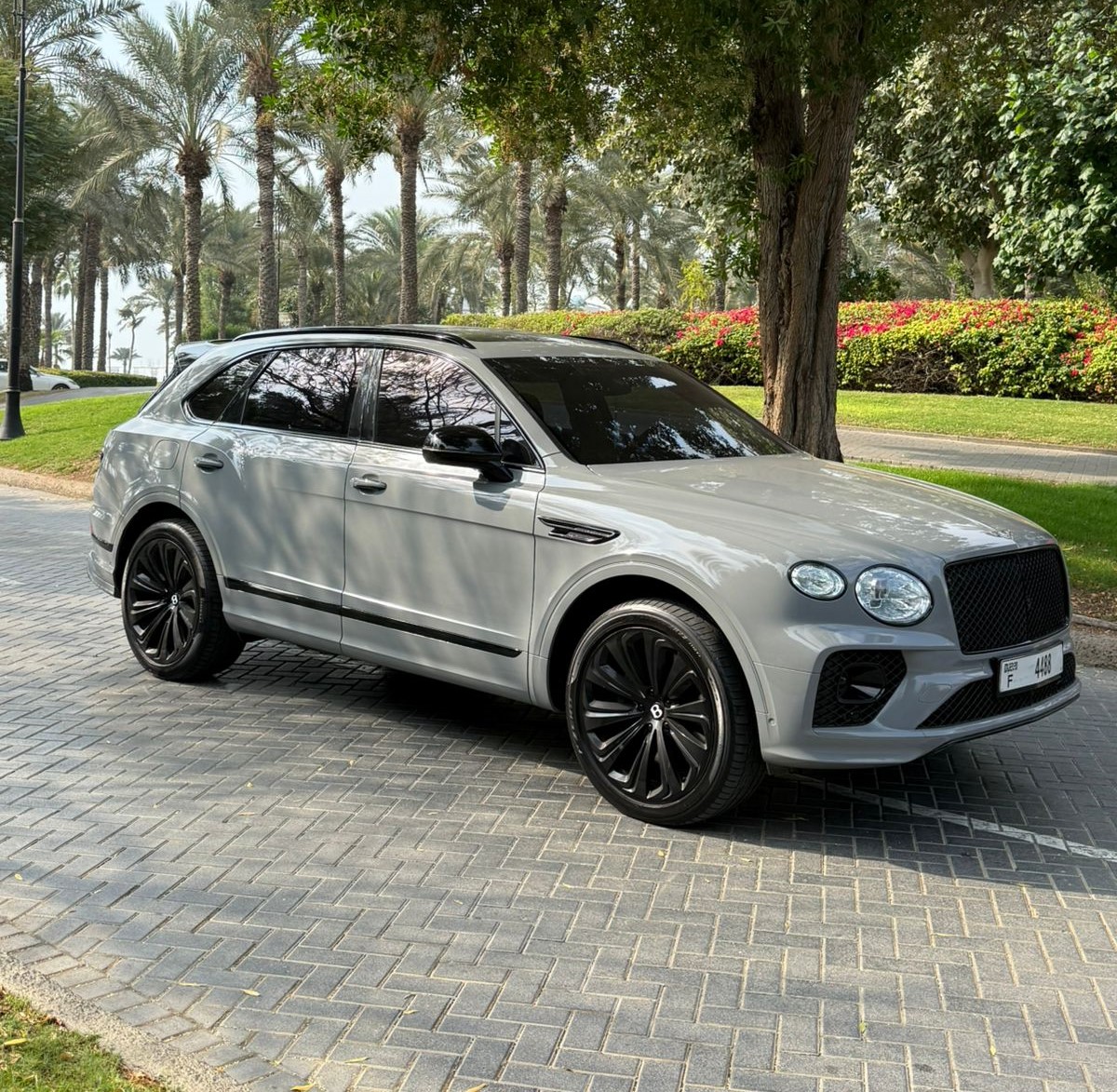 Rent Bentley Bentayga GREY 2023 in Dubai , UAE 