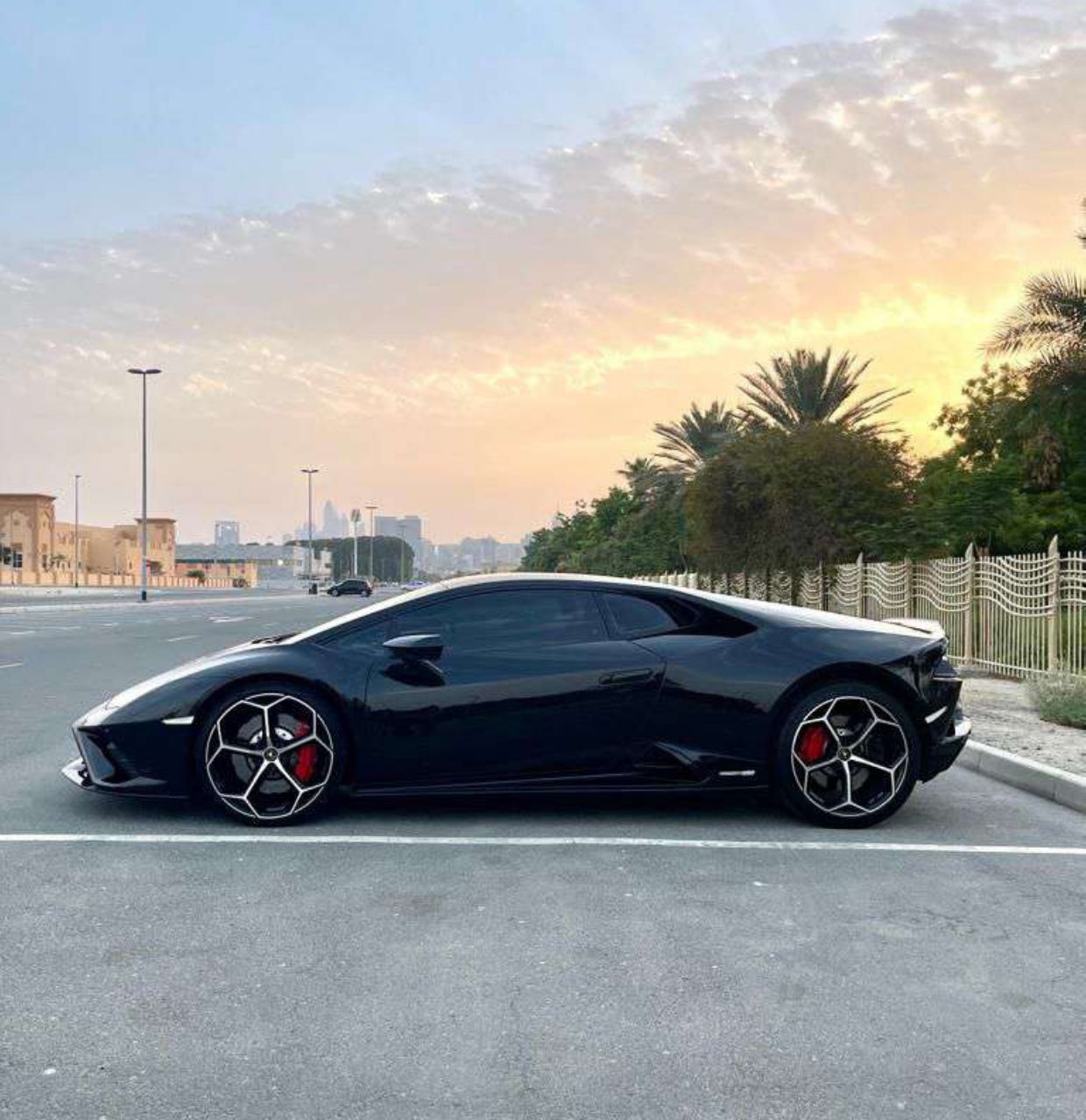 Rent Lamborghini Evo BLACK 2022 in Dubai , UAE 