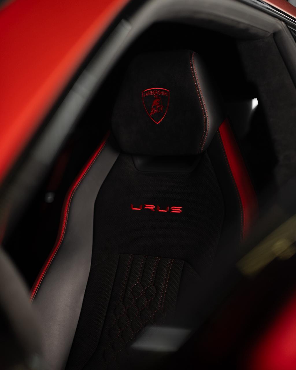 Rent Lamborghini Urus RED 2024 in Dubai , UAE 