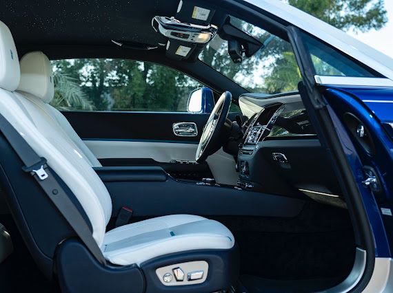 Rent Rolls-Royce Wraith BLUE 2022 in Dubai , UAE 
