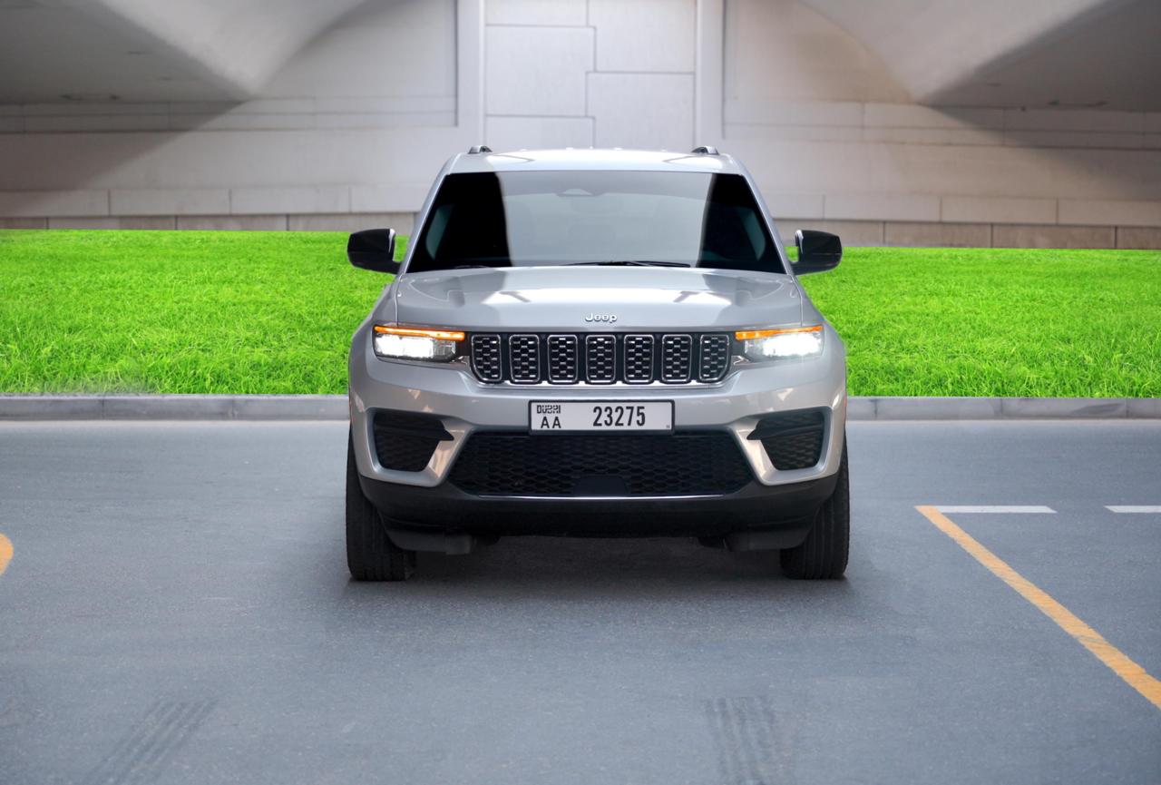 Rent Jeep Grand cherokee GREY 2024 in Dubai , UAE 