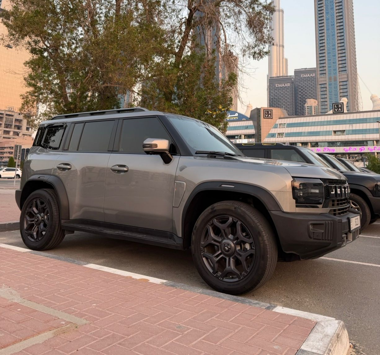 Rent Jetour T2 GREY 2025 in Dubai , UAE 