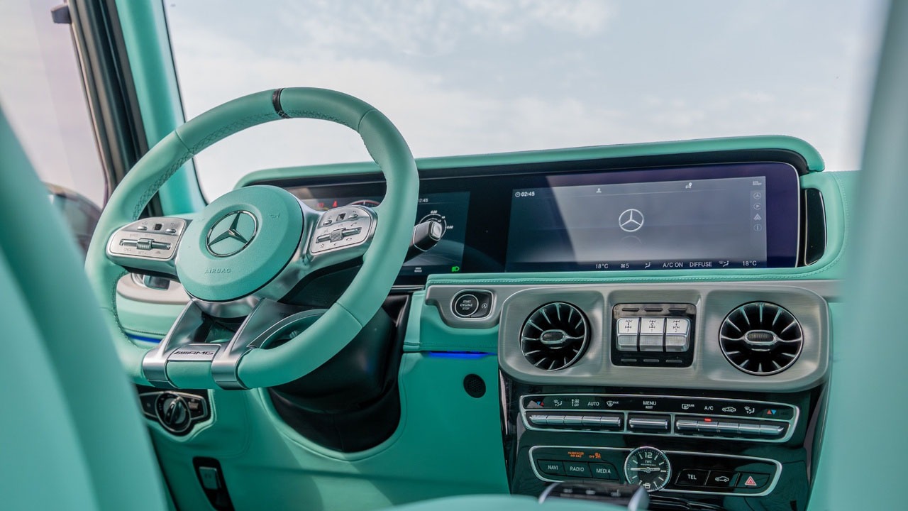 Rent Mercedes-Benz G-class Nardo Grey 2023 in Dubai , UAE 