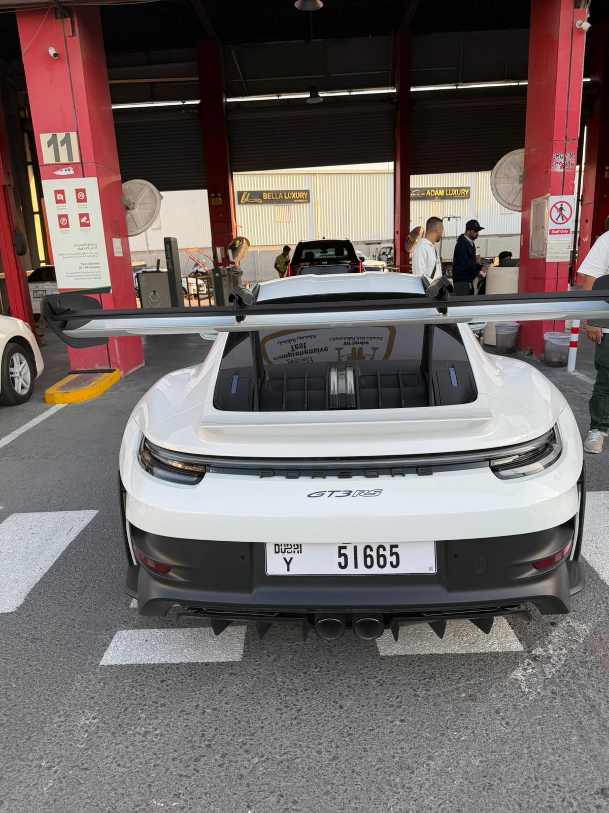 Rent Porsche 911 GT3 RS WHITE 2025 in Dubai , UAE 