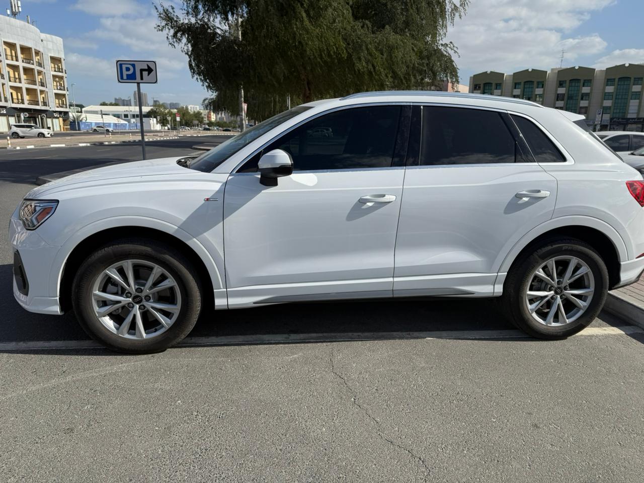 Rent Audi Q3 WHITE 2024 in Dubai , UAE 