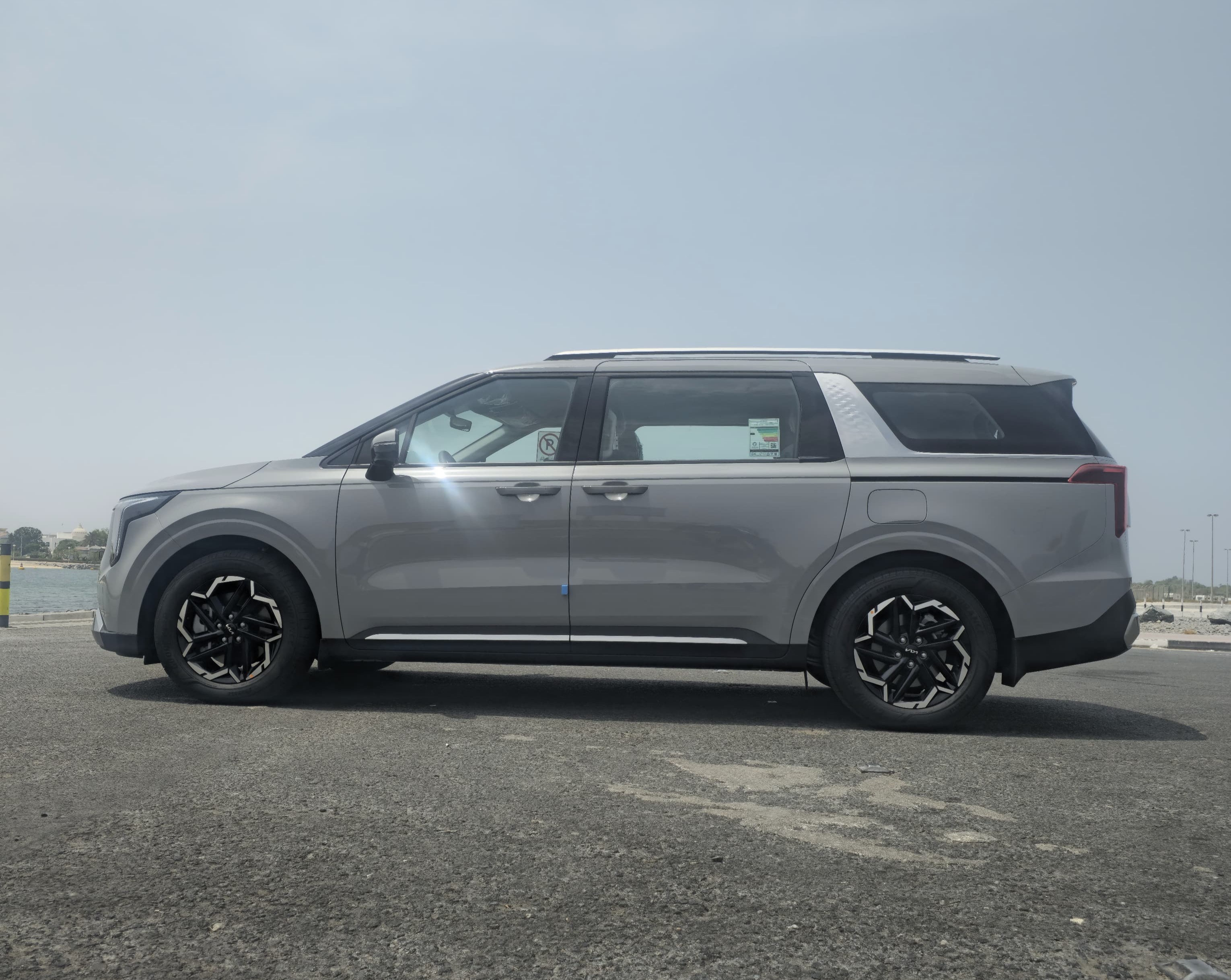Rent Kia Carnival GREY 2025 in Dubai , UAE 