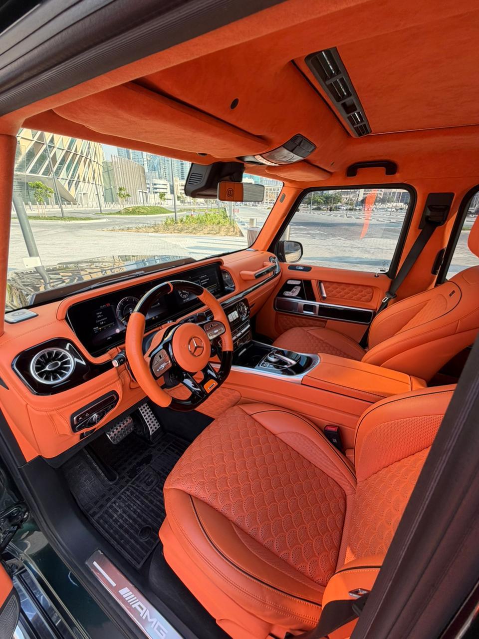 Rent Mercedes-Benz G-class GREEN 2023 in Dubai , UAE 