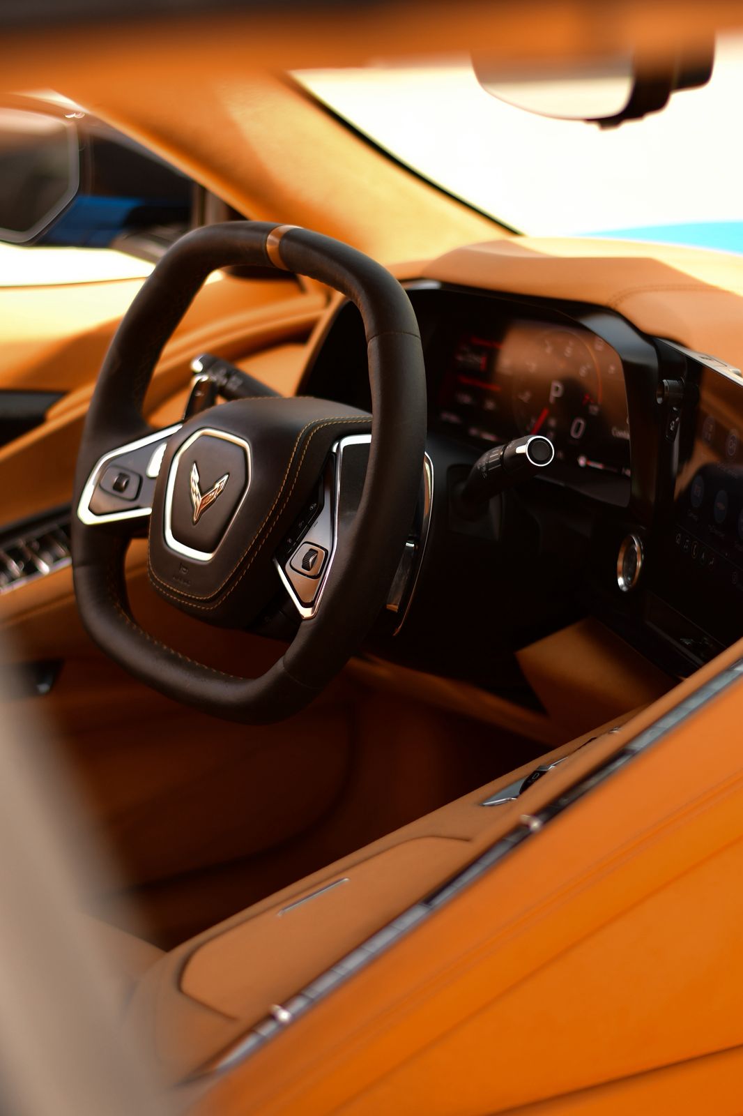 Rent Chevrolet Corvette BLUE 2023 in Dubai , UAE 