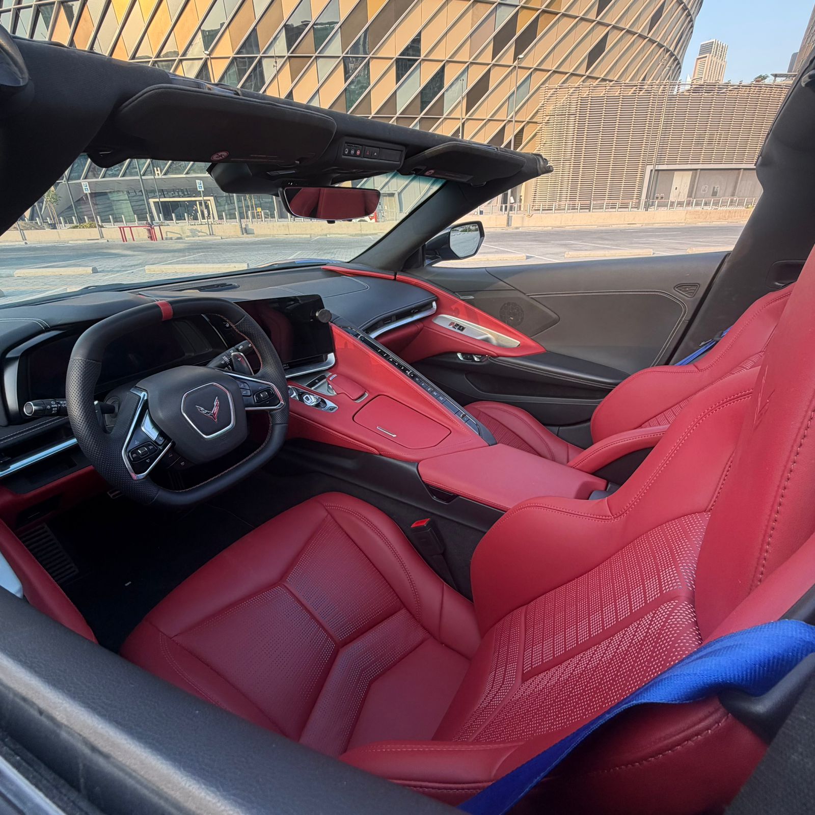 Rent Chevrolet Corvette BLUE 2024 in Dubai , UAE 