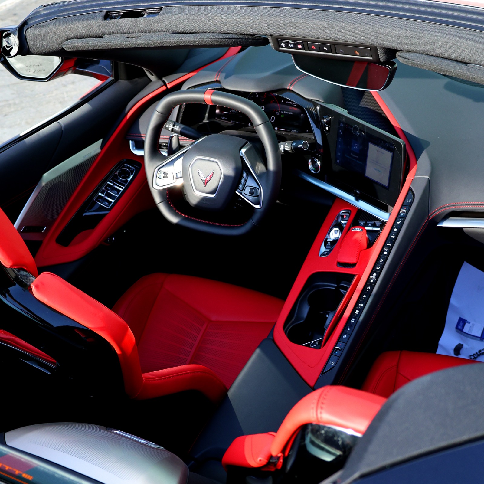 Rent Chevrolet Corvette RED 2024 in Dubai , UAE 