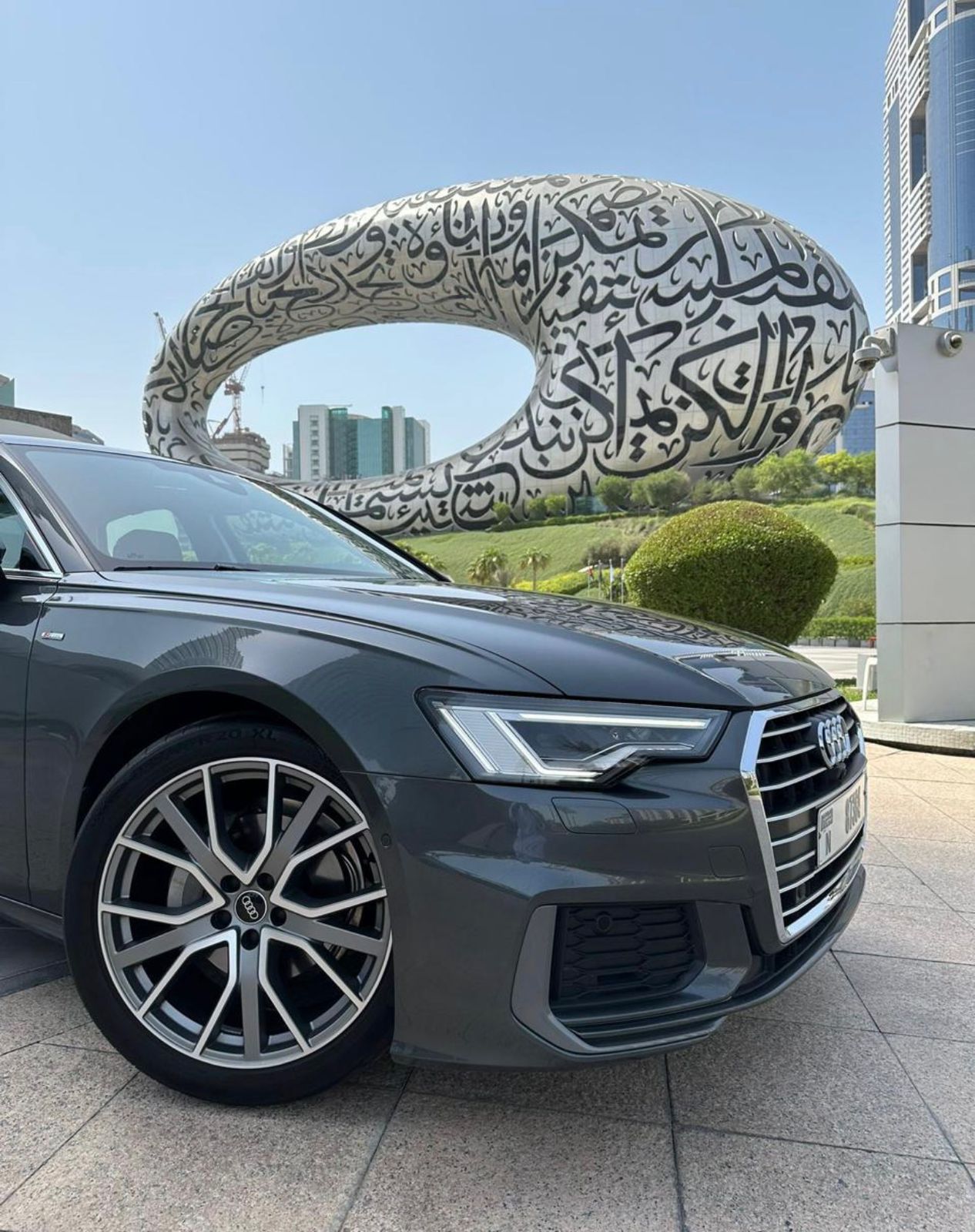 Rent Audi A6 GREY 2023 in Dubai , UAE 