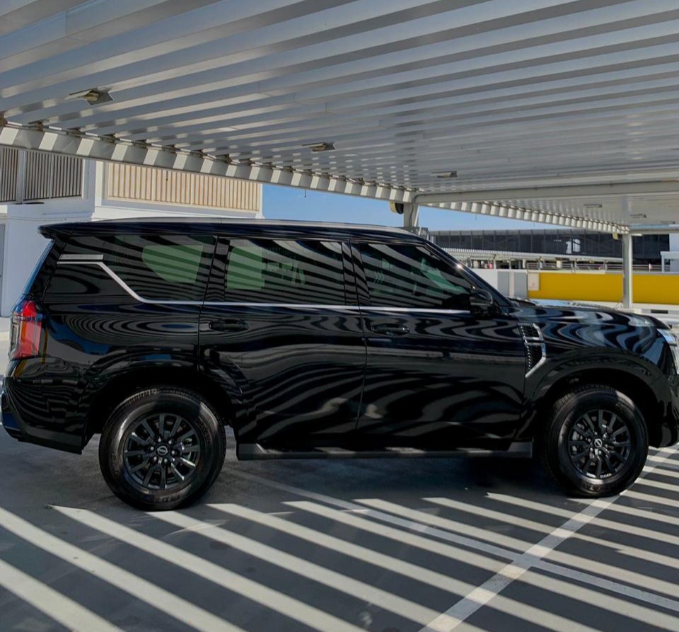 Rent Nissan Patrol BLACK 2025 in Dubai , UAE 
