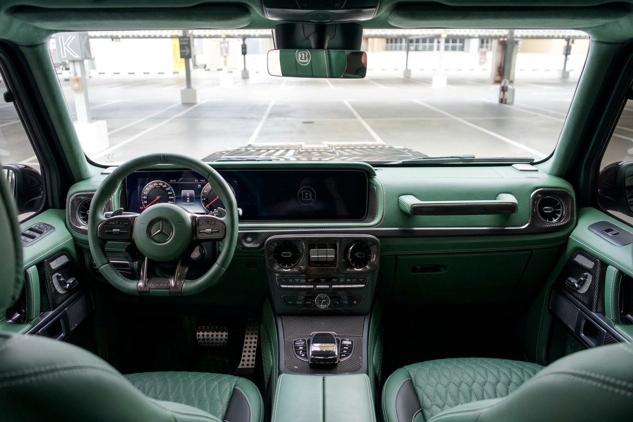 Rent Mercedes-Benz G-class GREEN 2024 in Dubai , UAE 