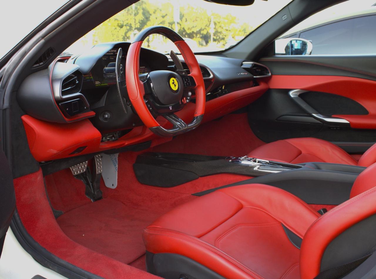 Rent Ferrari Gtb WHITE 2024 in Dubai , UAE 