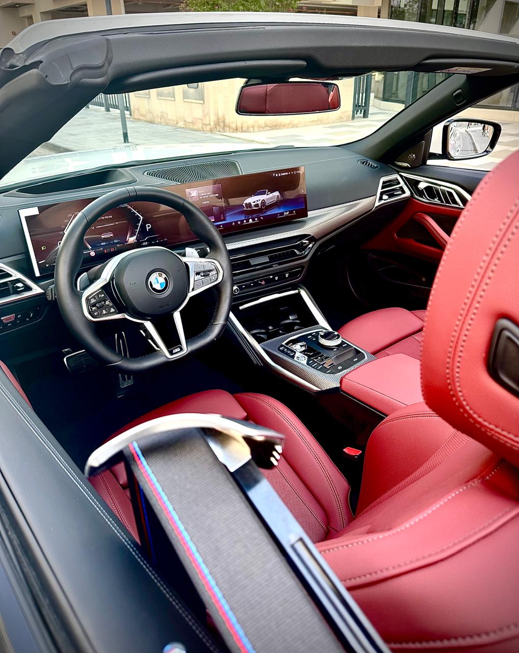 Rent Bmw Series 4 WHITE 2025 in Dubai , UAE 