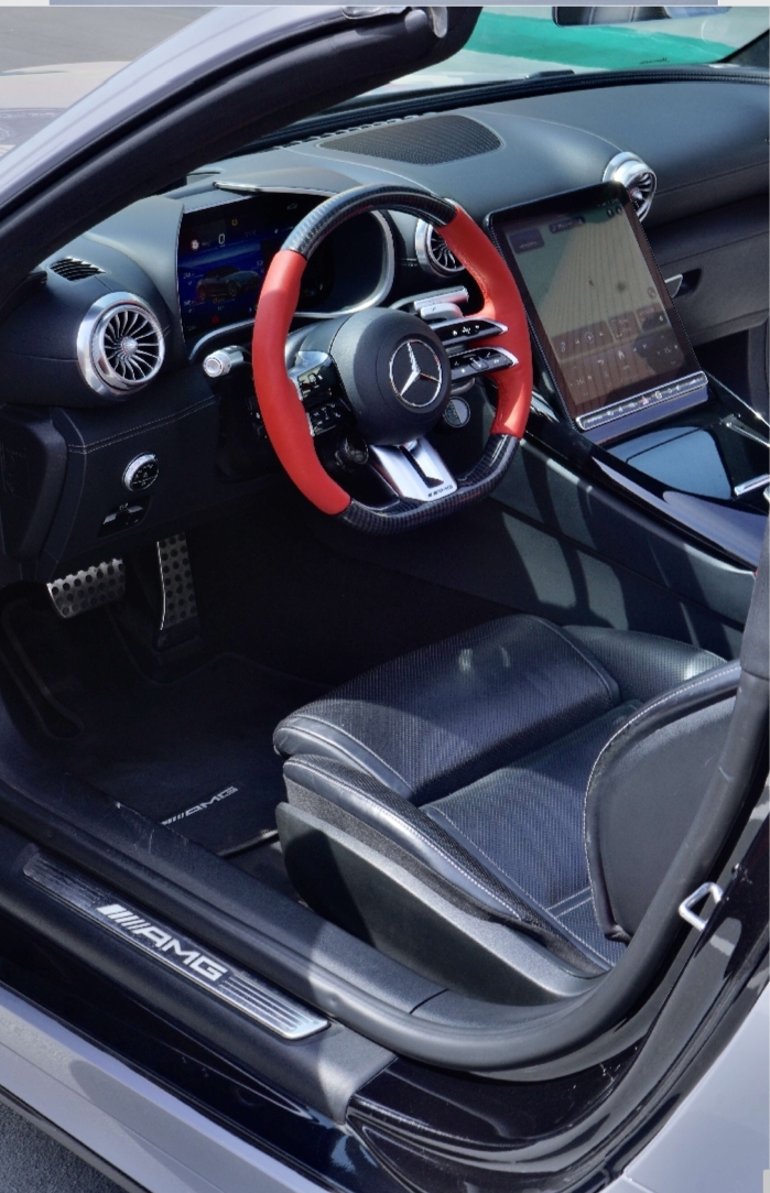 Rent Mercedes-Benz Sl GREY 2025 in Dubai , UAE 