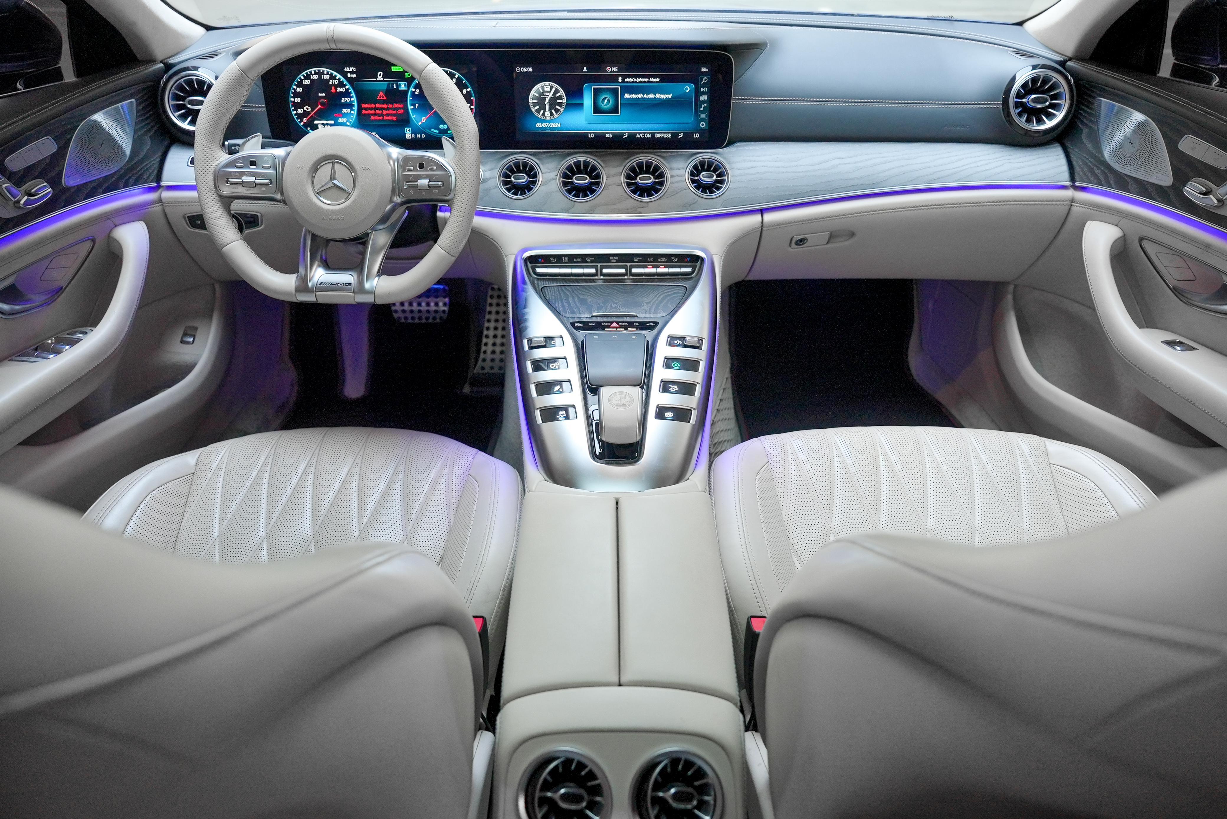 Rent Mercedes-Benz Gt BLUE 2020 in Dubai , UAE 