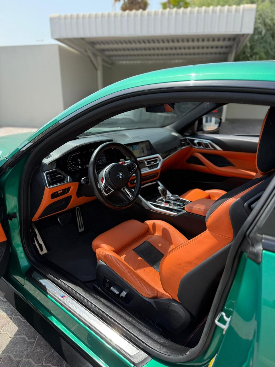 Rent Bmw Series 4 GREEN 2023 in Dubai , UAE 