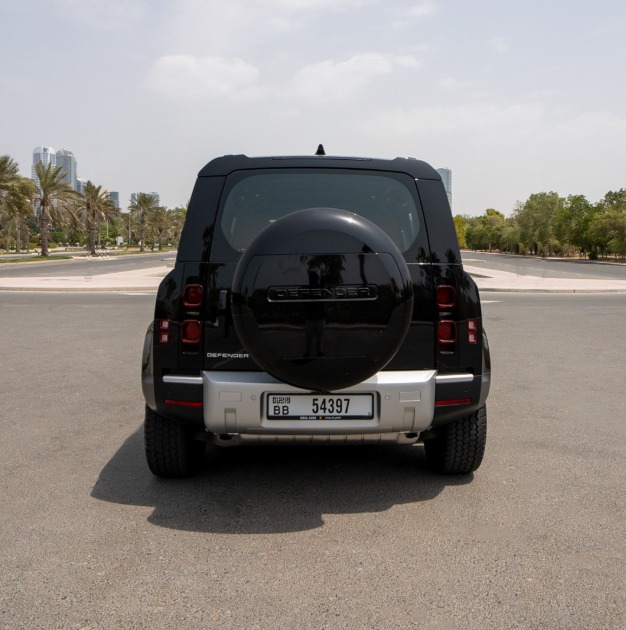 Rent Land Rover Defender BLACK 2024 in Dubai , UAE 