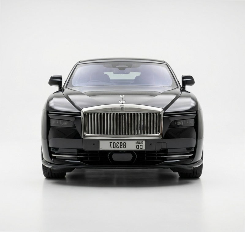 Rent Rolls-Royce Spectre BLACK 2025 in Dubai , UAE 