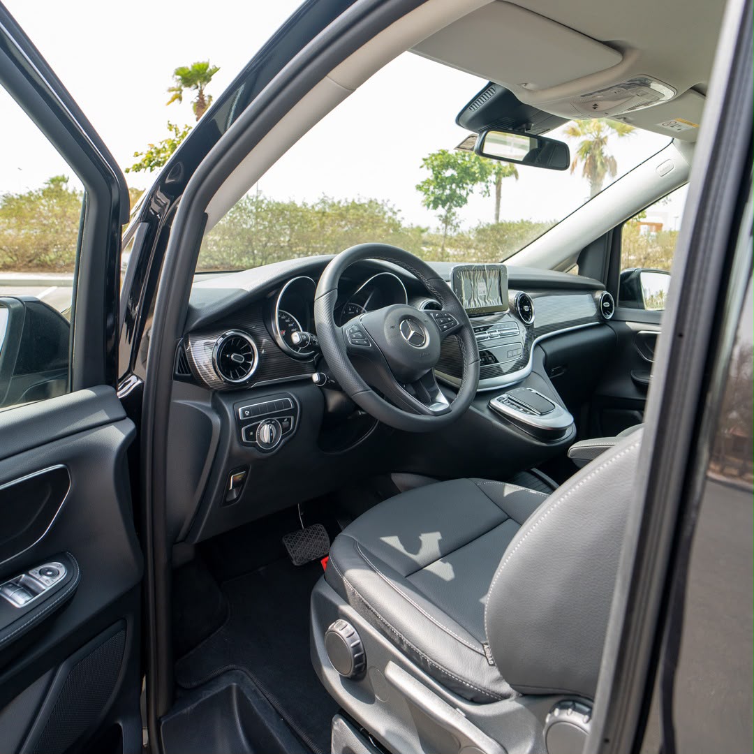 Rent Mercedes-Benz V-class BLACK 2024 in Dubai , UAE 