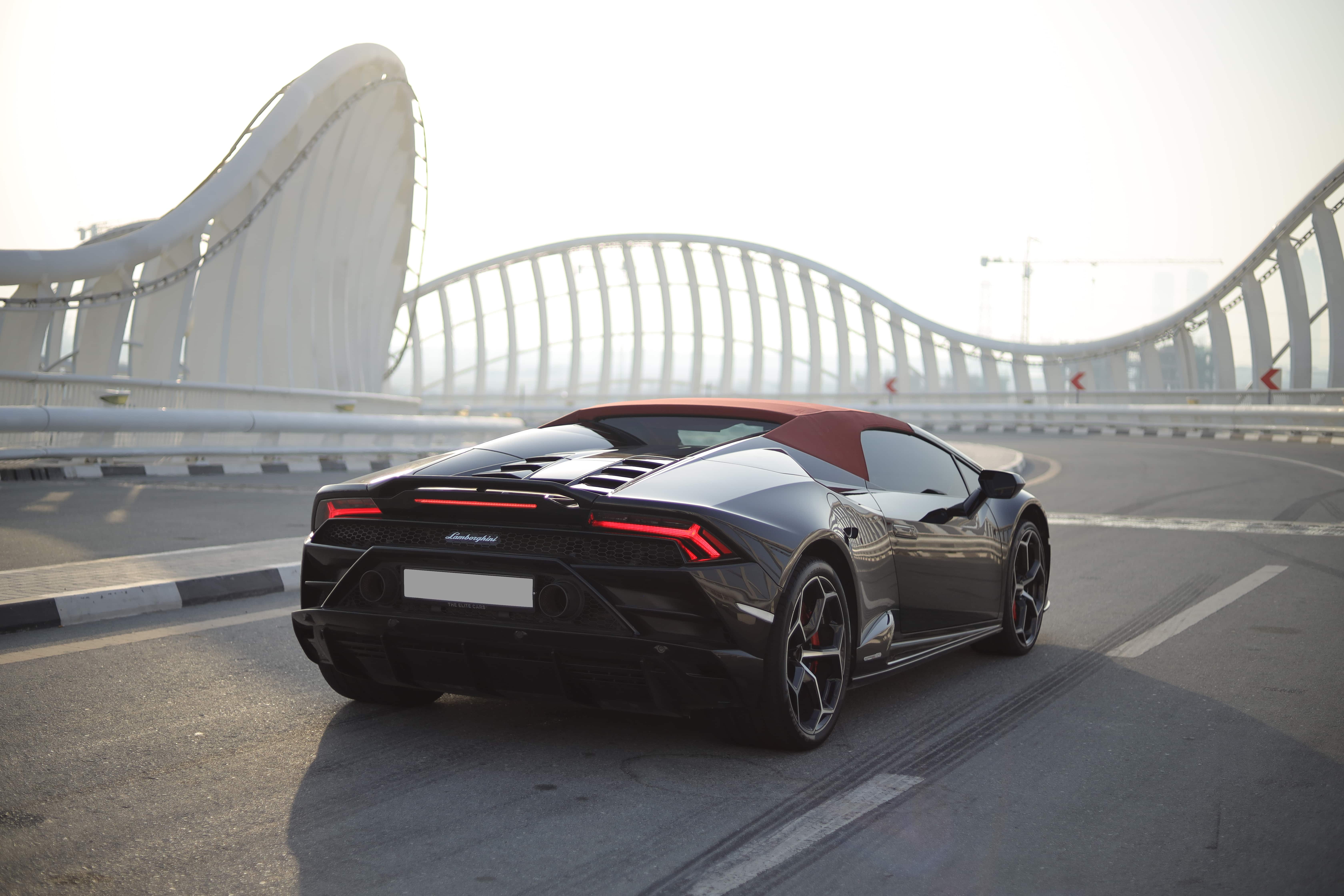 Rent Lamborghini Huracan BLACK 2023 in Dubai , UAE 