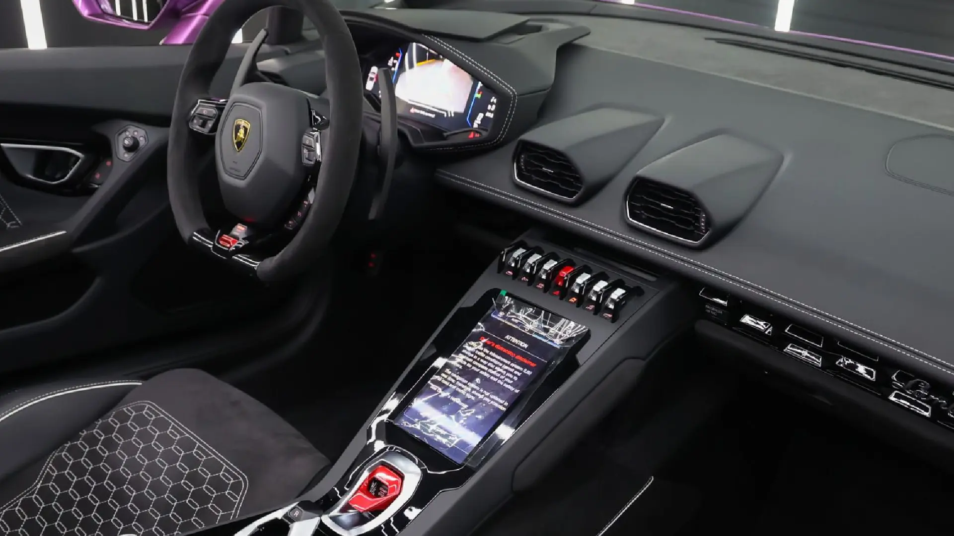 Rent Lamborghini Evo PURPLE 2023 in Dubai , UAE 