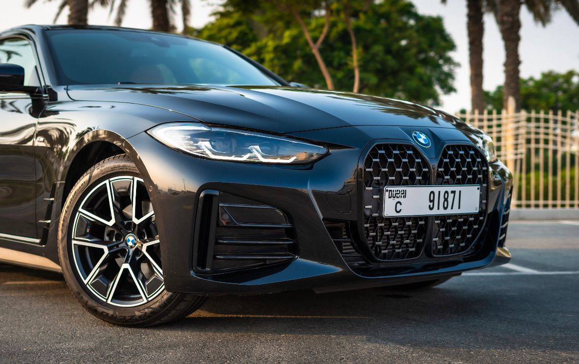 Rent Bmw Series 4 BLACK 2023 in Dubai , UAE 