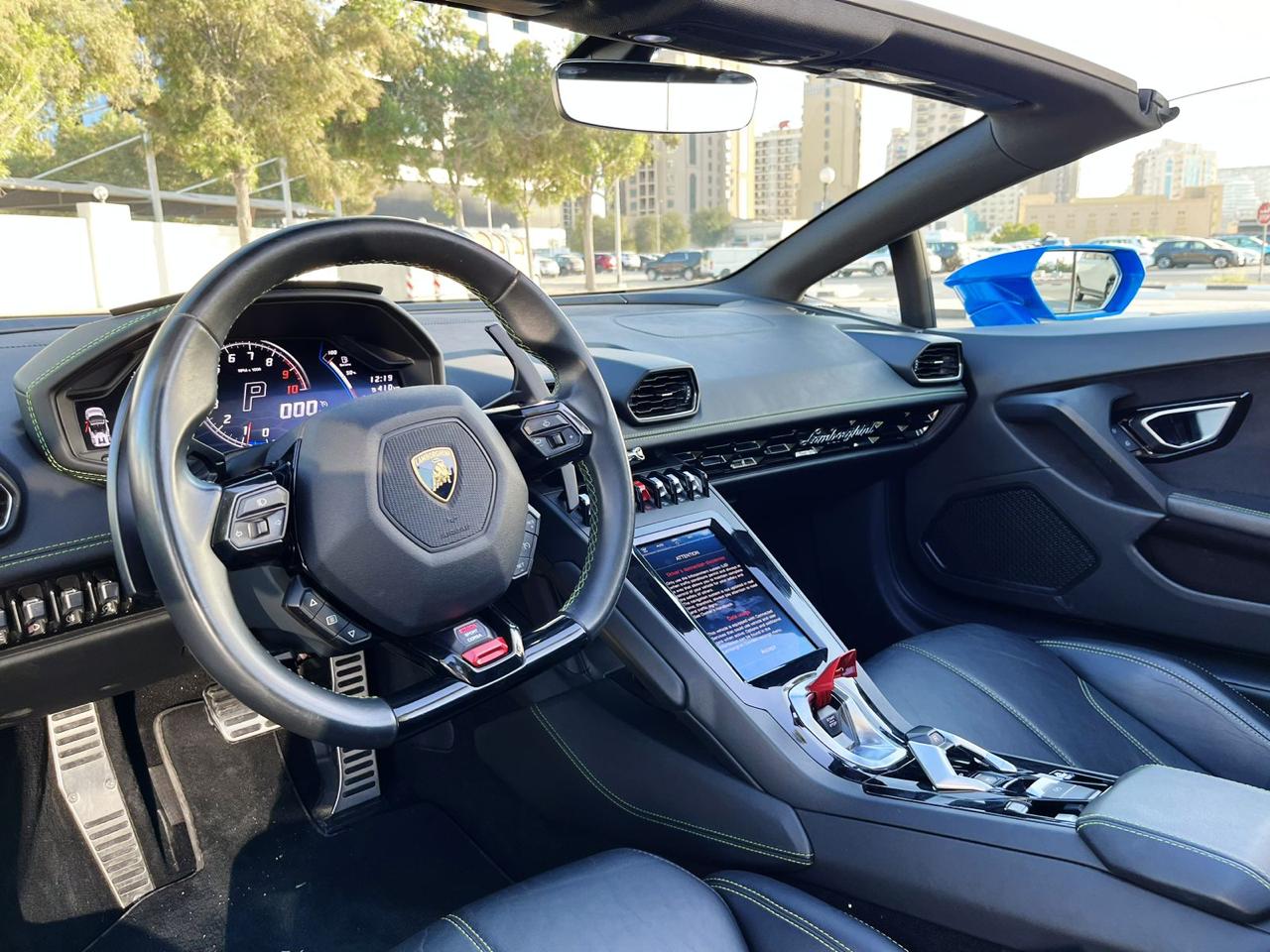 Rent Lamborghini Huracan BLUE 2023 in Dubai , UAE 