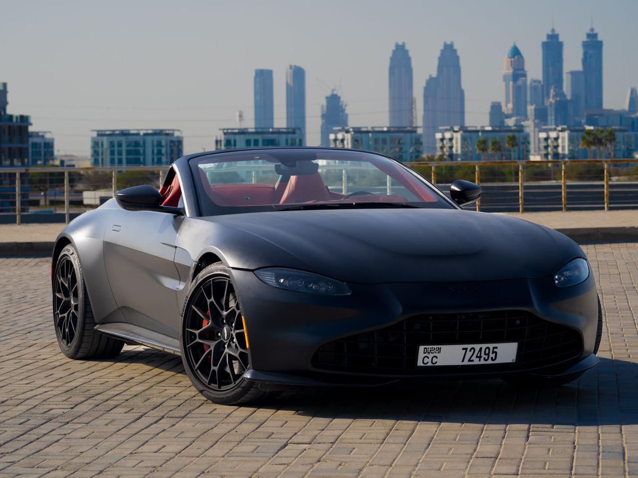 Rent Aston Martin Vantage BLACK 2024 in Dubai , UAE 