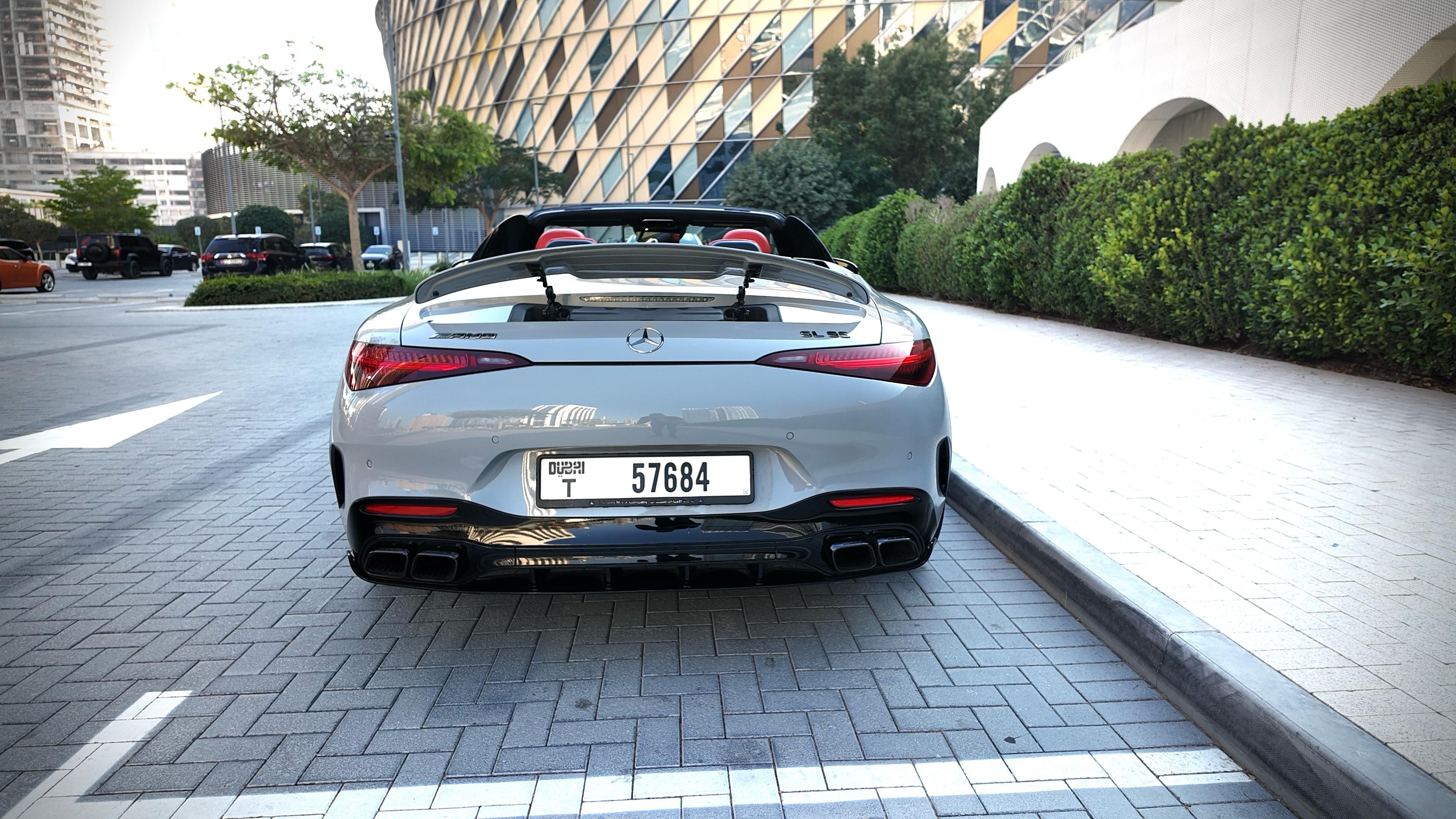 Rent Mercedes-Benz Sl GREY 2023 in Dubai , UAE 