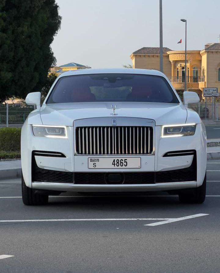 Rent Rolls-Royce Ghost WHITE 2023 in Dubai , UAE 