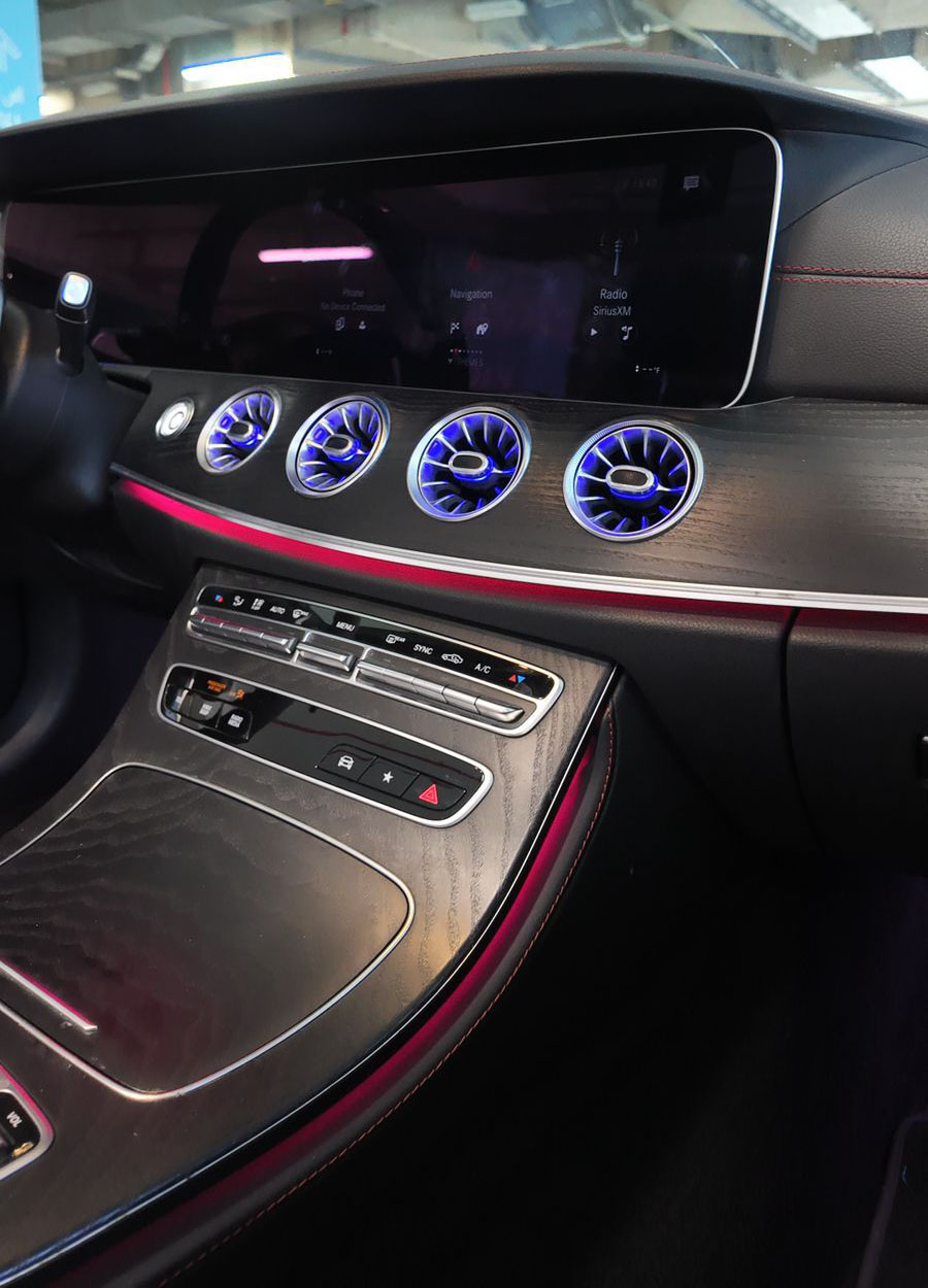 Rent Mercedes-Benz E-class BLUE 2023 in Dubai , UAE 