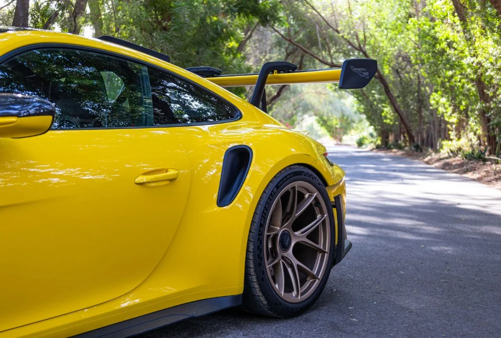 Rent Porsche 911 GT3 RS YELLOW 2025 in Dubai , UAE 
