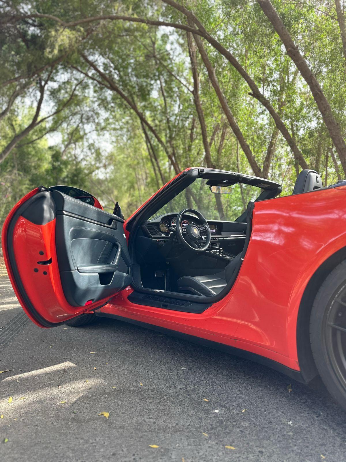 Rent Porsche Carrera RED 2022 in Dubai , UAE 
